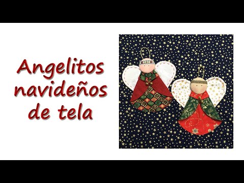 10 Adornos Navideños para hacer en Tela