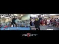 SIDE BY SIDE- ANTHONY JOSHUA VS DEONTAY WILDER COMPARISON - SHADOW BOXING