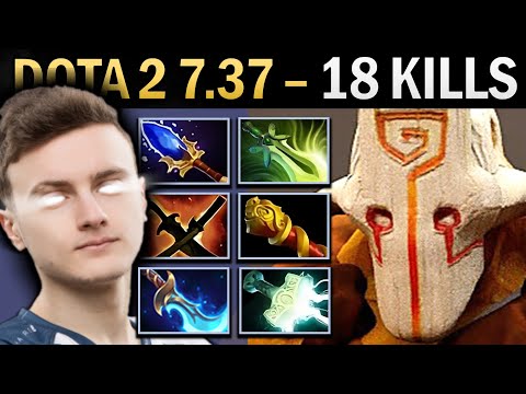 Juggernaut Gameplay Miracle with Butterfly and 18 Kills - Dota 2 Ringmaster