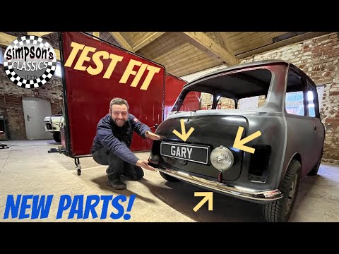 NEW PARTS + DRY BUILD - 89 Classic Mini Restoration