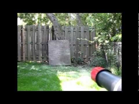 Slow Motion Air Cannon Shoot