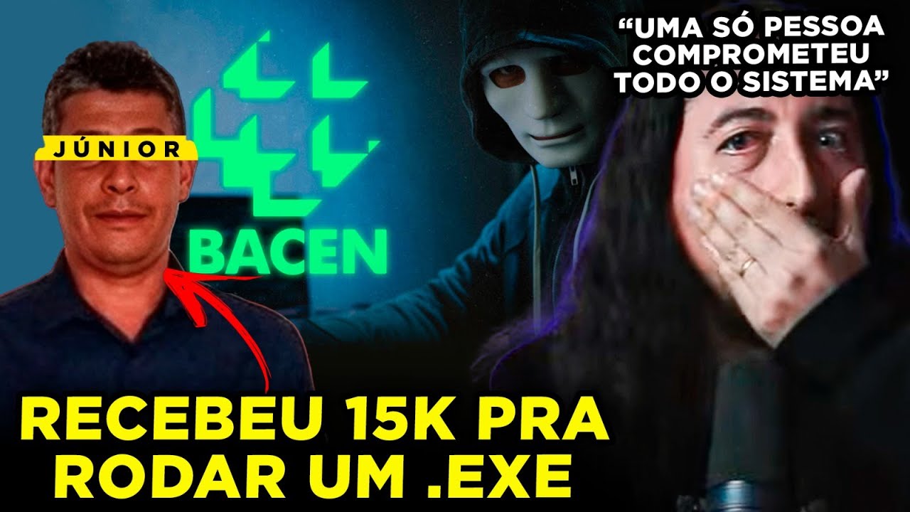 O ROUBO DE 1BI DO BANCO CENTRAL (react a @JansenSec) | Tecnologia e Classe