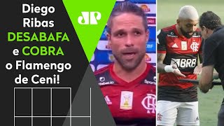 “Joga bonito merd* nenhuma”; Diego desabafa e cobra time do Flamengo de Rogério Ceni