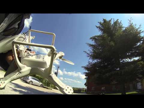 DNN-Connect Arial Shots and the Big Crash! (DJI Phantom)