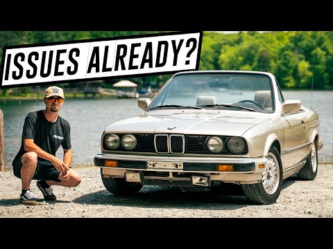 My ONE OWNER BMW E30 First Drive!