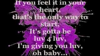 LUV 4 LUV (Lyrics) - ROBIN S