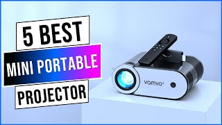 Top 5 Best Mini Portable Projectors in 2024 | Mini Projector - Portable Projector