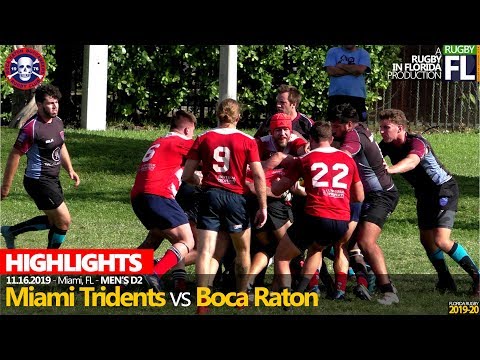 Highlights - Miami Tridents (24) vs Boca Raton (13) - 11.16.2019 B