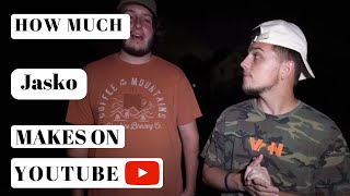 How much Jasko makes on Youtube