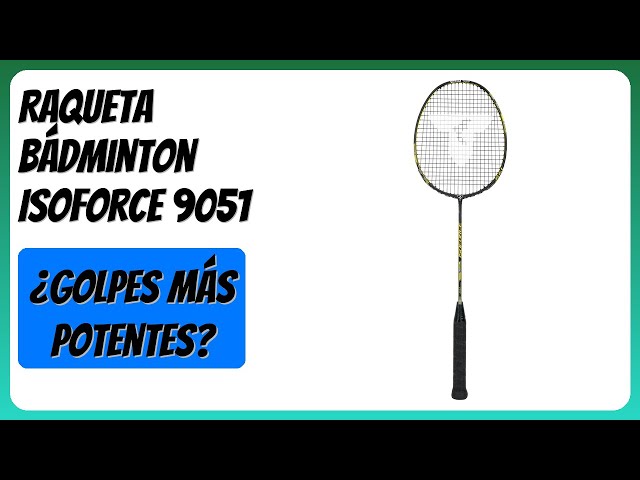 Vídeo relacionado con Talbot Torro Tech 450 | Raqueta de bádminton para Jugadores avanzados | Marco de Aluminio con Eje de Acero Templado | Cuerda multifilamento | Peso 96g | Unisex Adulto