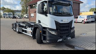 Camion ampliroll IVECO X-Way AD260SY46 Palfinger PHT 20, Lenk- Liftachse | Image 4 - Autoline