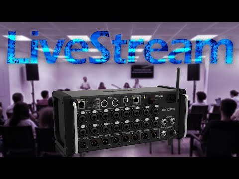 Midas MR18 Livestream Mix Strategy