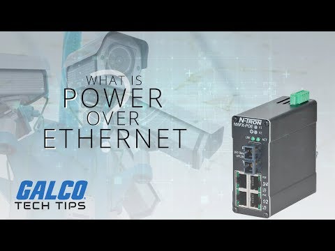 What is Power Over Ethernet? - A GalcoTV Tech Tip | Galco