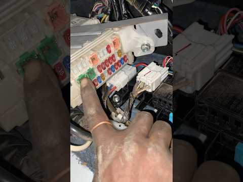 Fortuner fuse box location #youtubeshorts #viralvideo ￼#ytshorts
