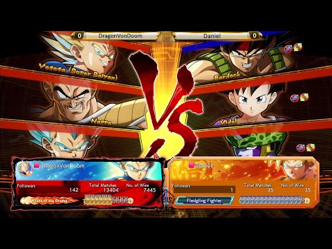 Dragon Ball Fighterz - COM4 - DragonVonDoom vs Daniel [ Entertaining Set ]