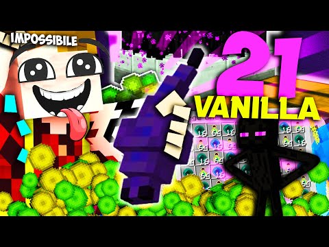 SERIE VANILLA - BENVENUTI NELLA NUOVA FARM DI ENDERMAN !! #21