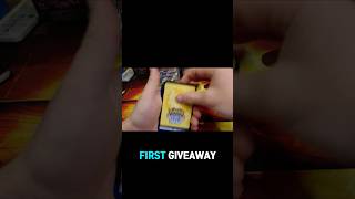 350 Subscriber Milestone Giveaway on day 104 #pokemontcg #shorts #giveaway