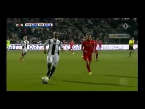 WOUT WEGHORST en ILIASS BEL HASSANI, HERACLES ALMELO 2 - 0 FC TWENTE