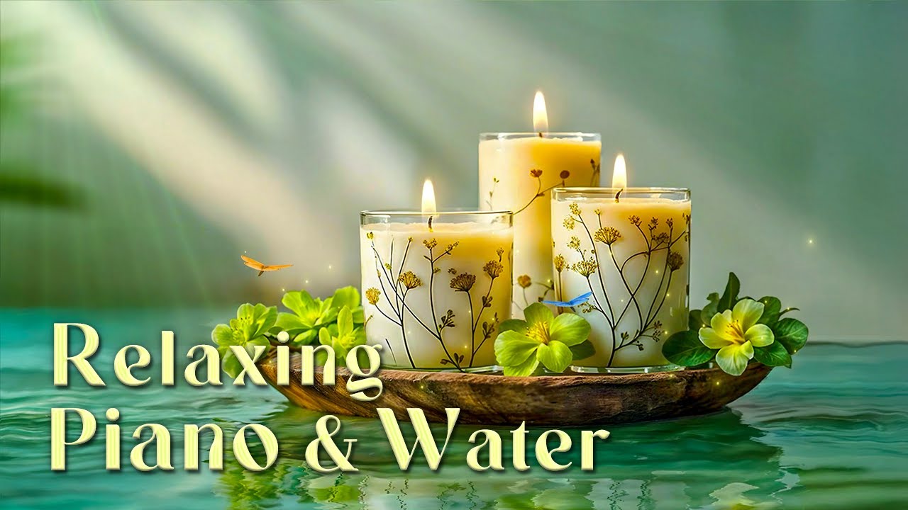 Calming Water Ripples & Acoustic Bliss 🌺 Refresh Your Energy & Spirit, Sleep, Calm, Meditation 🌿