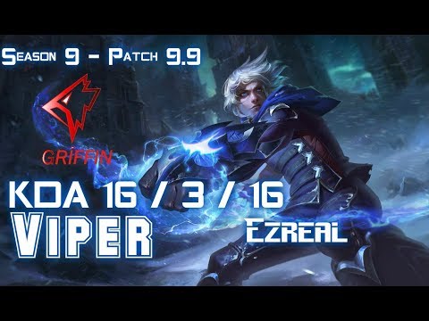 GRF Viper EZREAL vs SIVIR ADC - Patch 9.9 KR Ranked