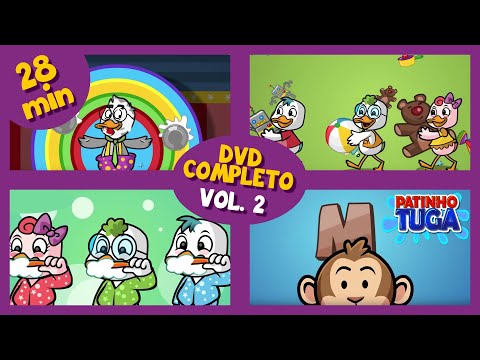 PATINHO TUGA - DVD COMPLETO 2 [28 minutos] (Desenho infantil)