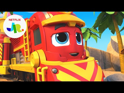 Freight Nate’s MIGHTIEST Moments 🚒 Mighty Express | Netflix Jr