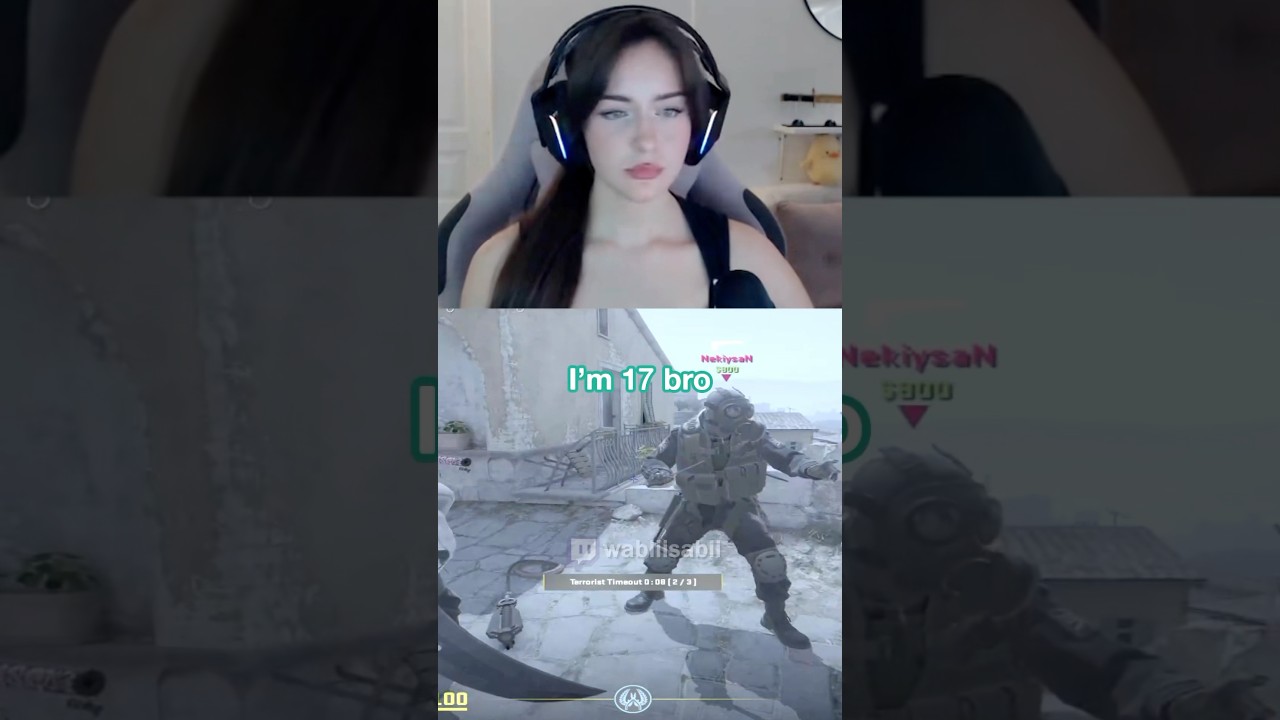 Got roasted by a 17y/old 😔✋🏻 #cs2 #twitch #gaming #csgo #funny #shorts