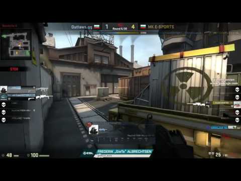 Outlaws.GG niki1 - 3 kills on the bombsite A retake (2vs3 situation) #CSGO #Stream #HLTV #eSports