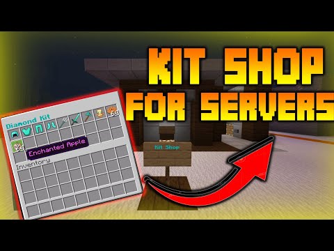 Meep - Minecraft: KIT SHOP FOR KIT PvP SERVERS! | PS4 Bedrock Command Tutorial