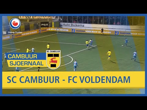 CAMBUUR SJOERNAAL: SC Cambuur - FC Volendam