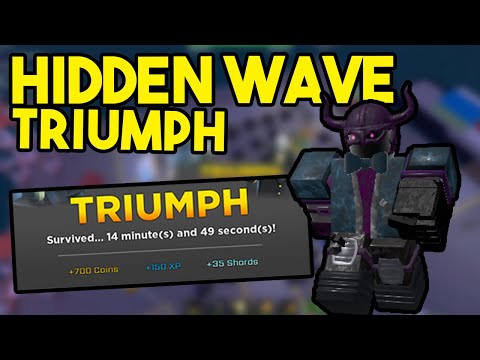 TRIO HIDDEN WAVE TRIUMPH (TOWER DEFENSE SIMULATOR)