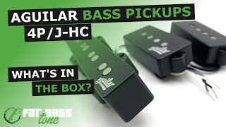 Video thumbnail for Aguilar AG 4P/J-HC 4 String PJ Set: What’s In The Box (A Close-Up Look) by Fat Bass Tone