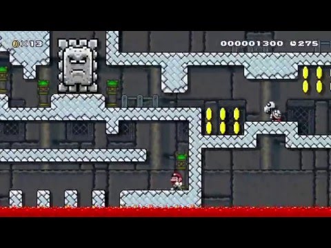 Super Mario Maker Levels: "Tight Spaces"