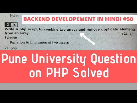 PHP MYSQL Tutorial In Hindi in 2020 | Backend Web Development Tutorial In Hindi 1