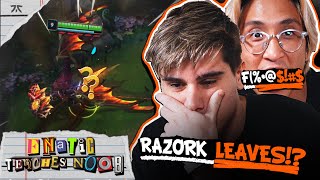 RAZORK RAGEQUITS! | Razork teaches noob Pantheon