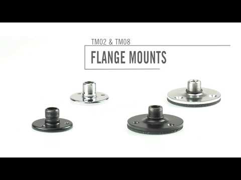 Flange Mount with Pad (Black) image 2