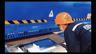 ZWHOPES 液压剪板机 — 高效精准的金属板材切割