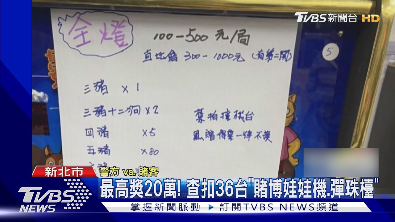 賭場改裝娃娃機「賭骰子」！年節開張遭攻堅