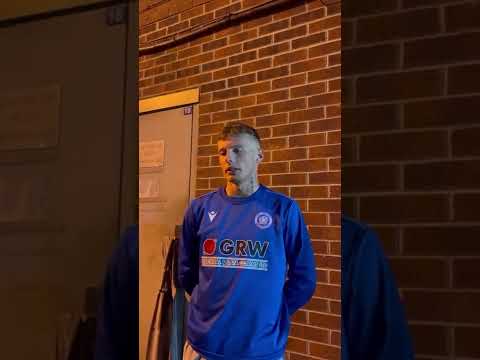 Post match with Billy Mole and Jock Curran