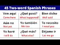 Learn Two Word Spanish Sentences In Just 9 Minutes