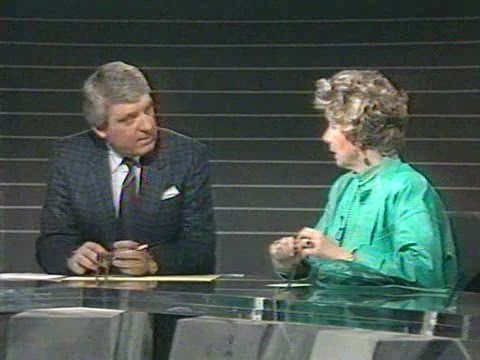 "RTL aktuell - Bilder des Tages" mit Hans Meiser (Fragment), 13.2.1989