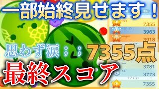 [閒聊] 西瓜遊戲 頂級高手的7355分紀錄