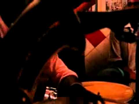 Leandro Costa (ex-Dose Certa) com o grupo no Bar Samba e Luiz Carlos da Vila.