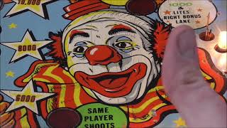 We Repaint Part Of a 1973 Bally CIRCUS Pinball Machine Playfield! - Beautiful Vintage Line Art 5