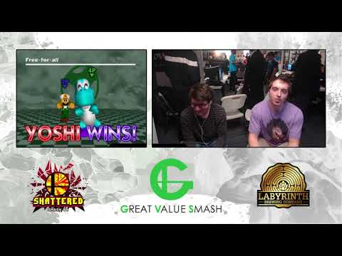 Smash 64: Produce (Luigi) V Hotline (Yoshi) - Shattered 84 Tourney