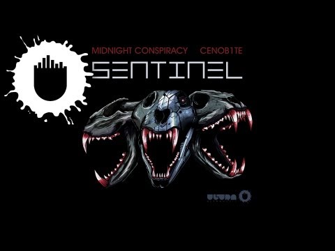 Midnight Conspiracy and CENOB1TE - Sentinel (Cover Art)