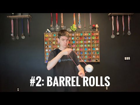 4A Offstring Yoyo Trick Tutorial #2: Barrel Rolls