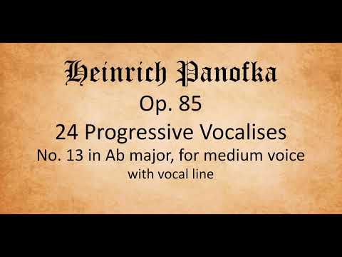 No 13: for medium voice, with vocal line