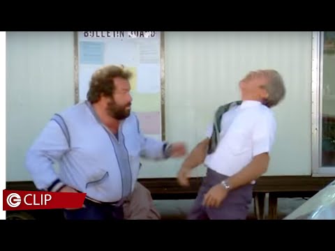 I due superpiedi quasi piatti - Bud Spencer cerca lavoro