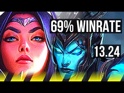 IRELIA & Seraphine vs KALISTA & Pyke (ADC) | 69% winrate, 13/3/3, Dominating | NA Master | 13.24